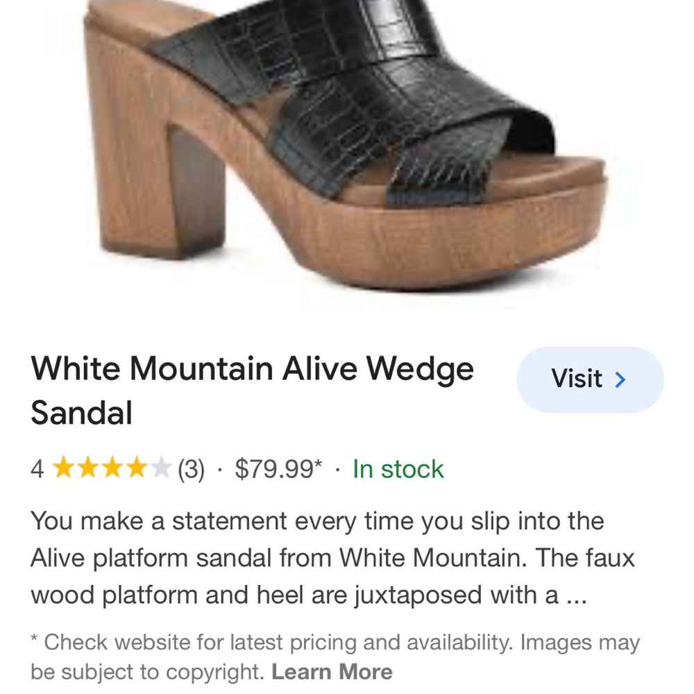 New Footbed wooden heel slide MC - Picture 6 of 6